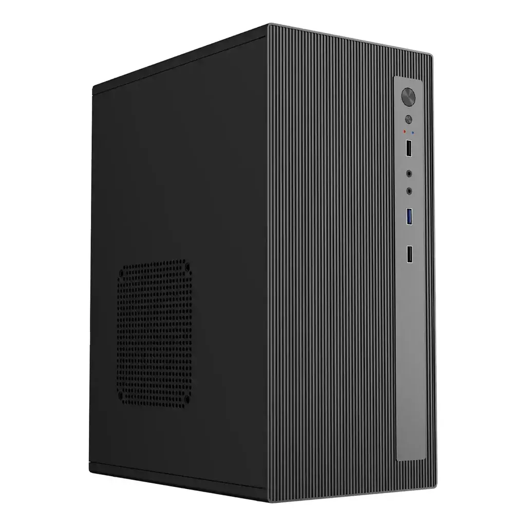 Zeus Kućište CA03, Midi Tower, Micro-ATX, 500W, Crno