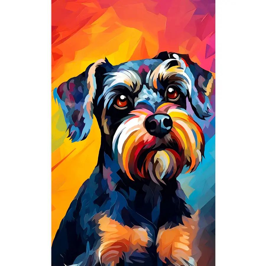 Pingo Ars Dijamantski mozaik Snaucer - pop-art, 20x30 cm