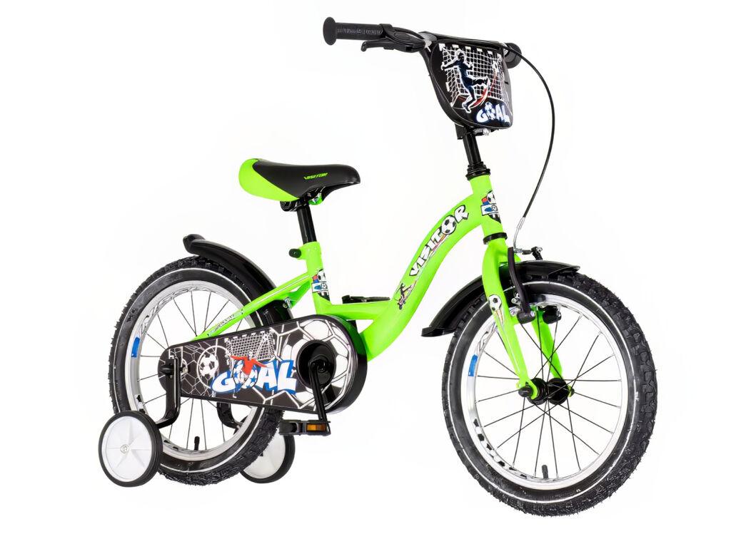 Visitor Dečiji bicikl Goal 16"/9", Zeleni