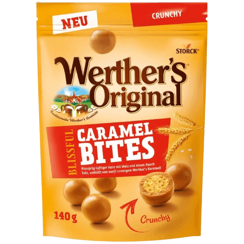 Storck Bombone Caramel bites original, 140g