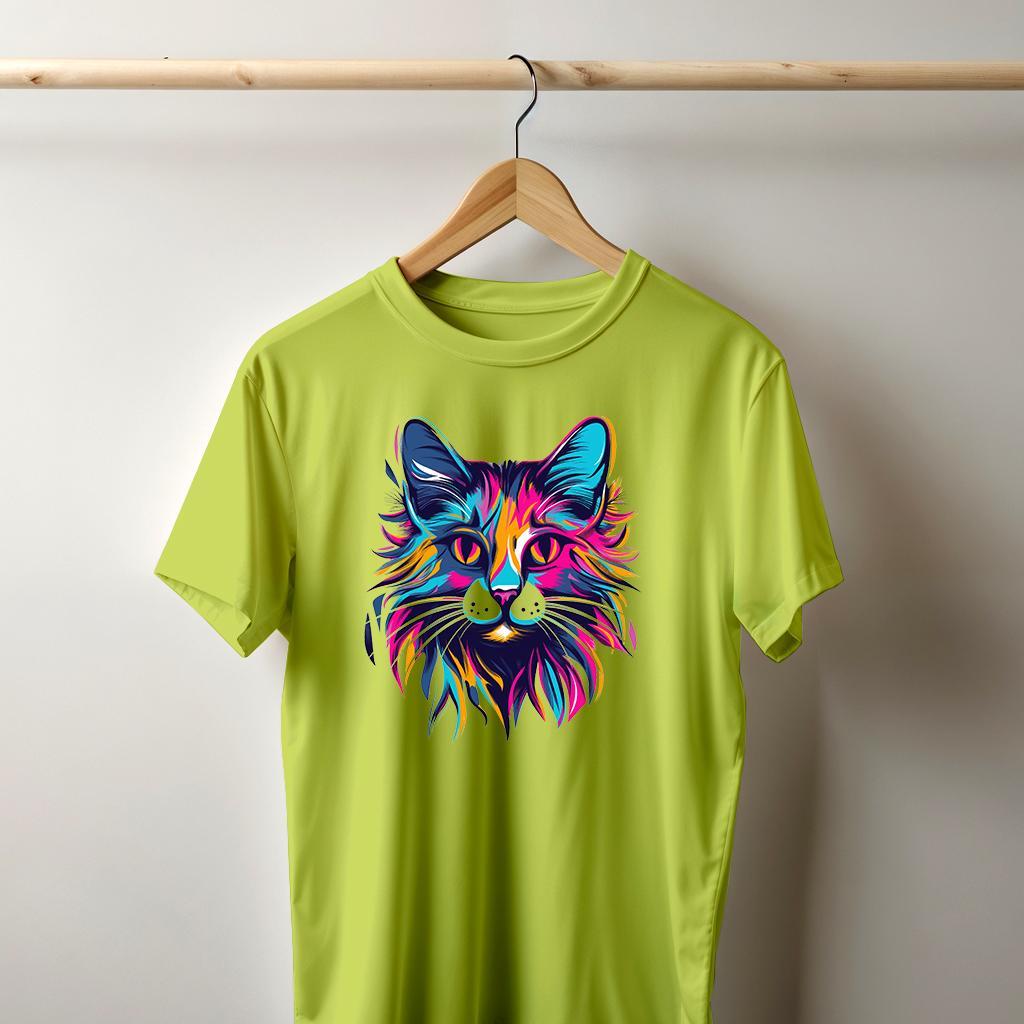 Camiseta Majica sa štampanim printom Cam 293, Muška, Limeta