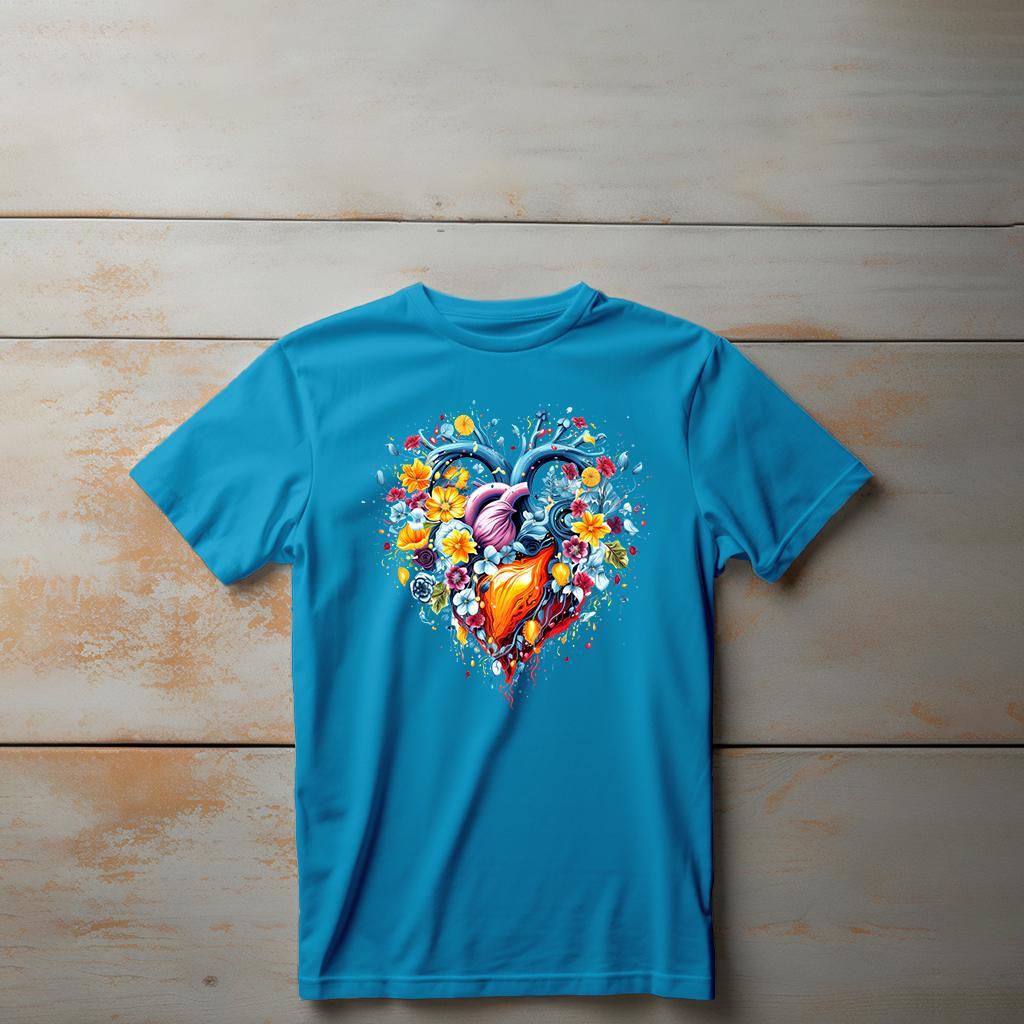 Camiseta Majica sa štampanim printom Cam 395, Dečija, Akva