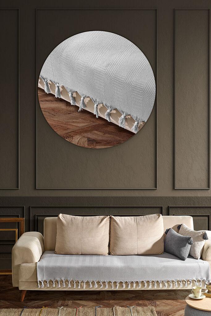 L'essentiel Maison Prekrivač Asya, 115x200cm, 260 gr/m², Svetlosivi