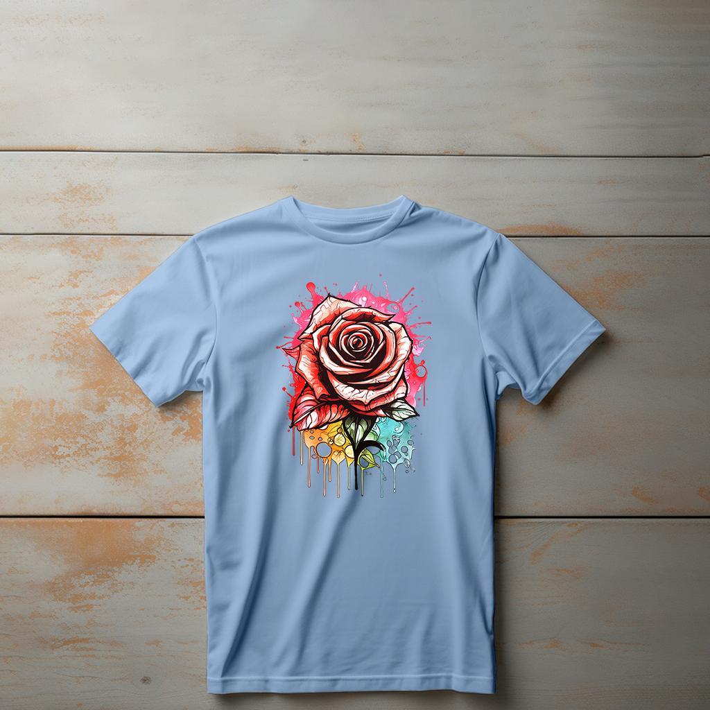 Camiseta Majica sa štampanim printom Cam 392, Dečija, Cijan