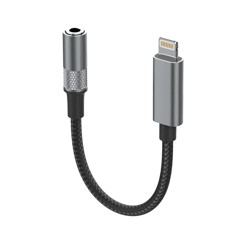 Ldino Adapter za slušalice LSY80i  iPhone Lightning na 3.5mm, Crni