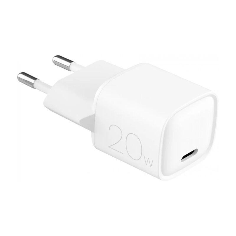 Kućni punjač Puro PD, Brzo punjenje, 20W, Beli