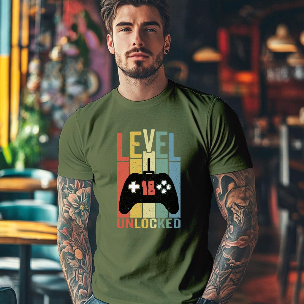 Camiseta Majica sa štampanim printom Cam 258, Muška, Kaki