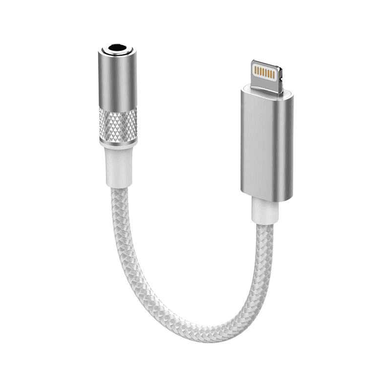 Ldino Adapter za slušalice LSY80i  iPhone Lightning na 3.5mm, Beli