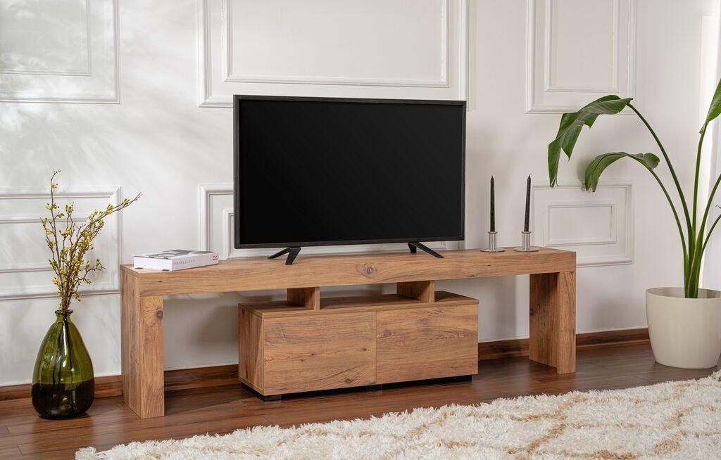 Hanah Home TV Komoda Enclave, 180x50x31.3cm, Braon