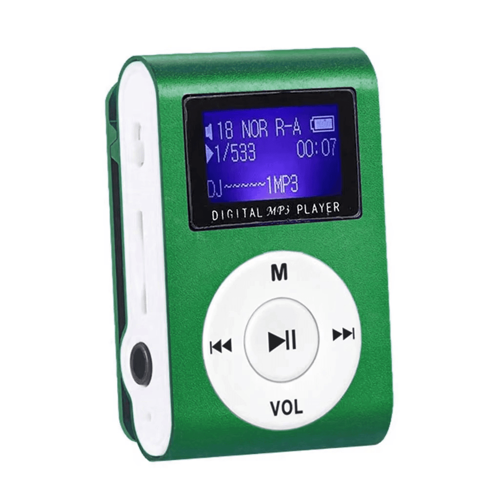 MP3 player LWD nano LCD 8GB, Zeleni