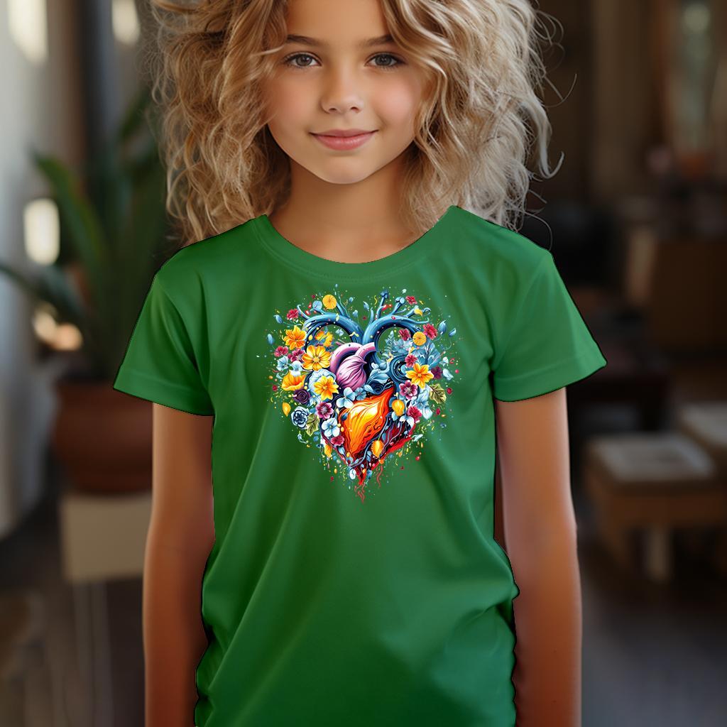 Camiseta Majica sa štampanim printom Cam 395, Dečija, Zelena