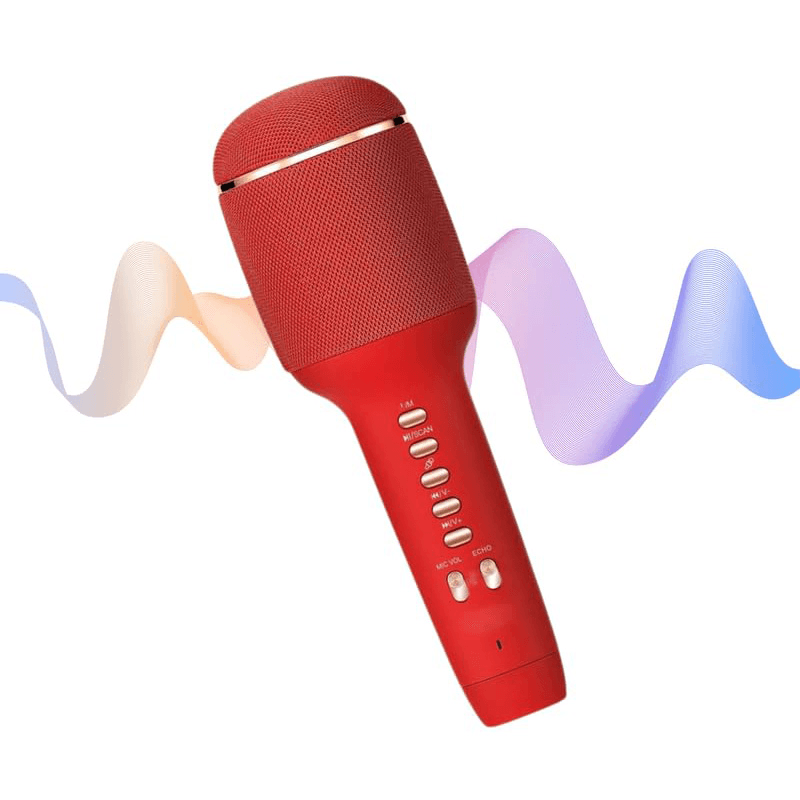 Bluetooth mikrofon WS900, Crveni