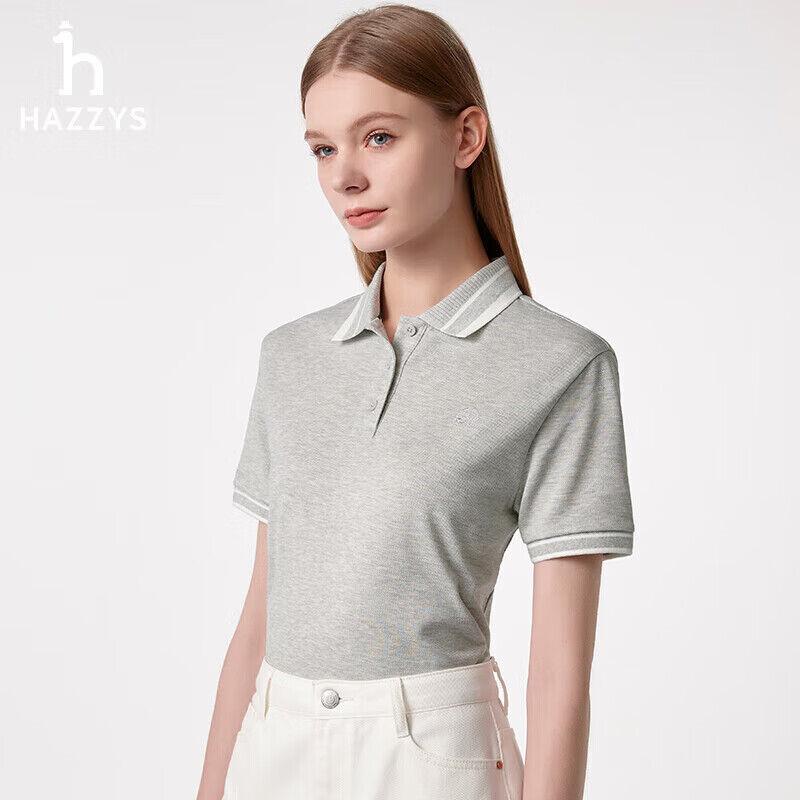Hazzys Ženska polo majica, Siva