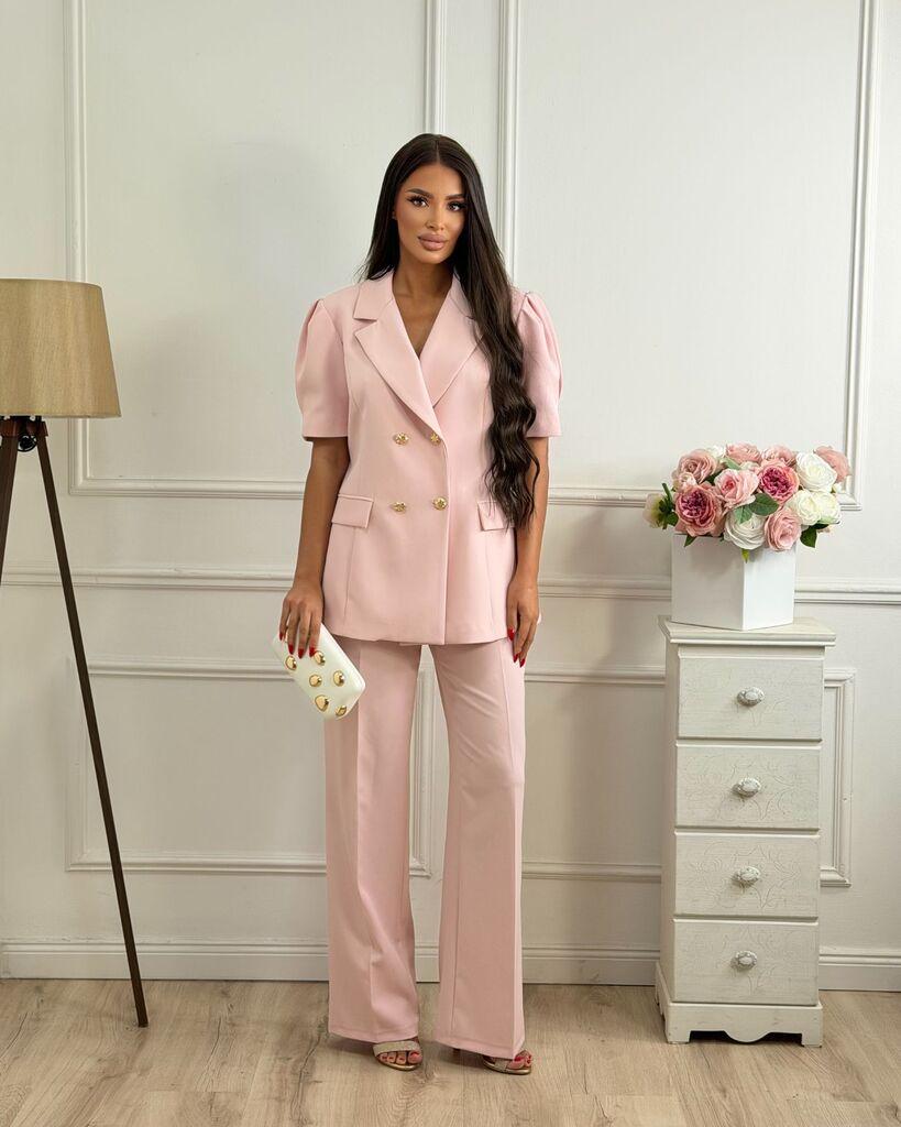 Squareonline Ženski komplet Blush Elegance Set, Svetloroze