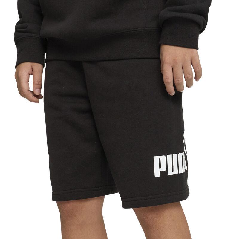 Puma dečački šorc sa logoom Ess No. 1, crni
