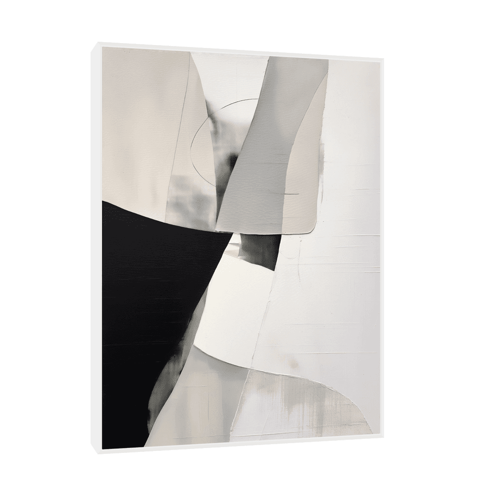 Canvas Slika na platnu Perspektivi II 60x80cm, Sa ramom, Beli