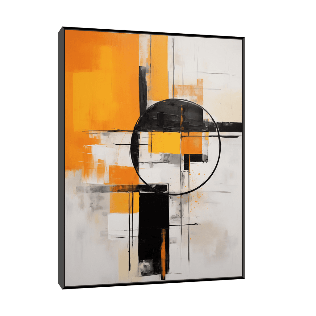 Canvas Slika na platnu Pogled, 30x40cm, Sa ramom, Crni