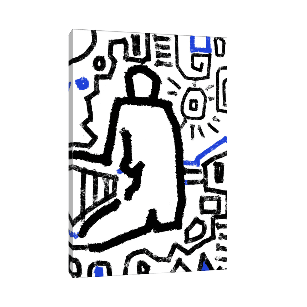 Canvas Slika na platnu Silueta, Bez rama, 50x75cm