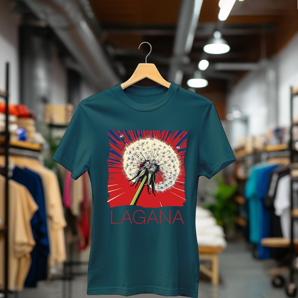 Camiseta Majica sa štampanim printom Cam 966A, Ženska, Teksas