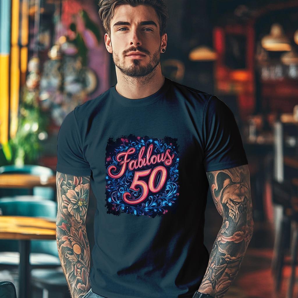 Camiseta Majica sa štampanim printom Cam 908, Muška, Tamnoplava