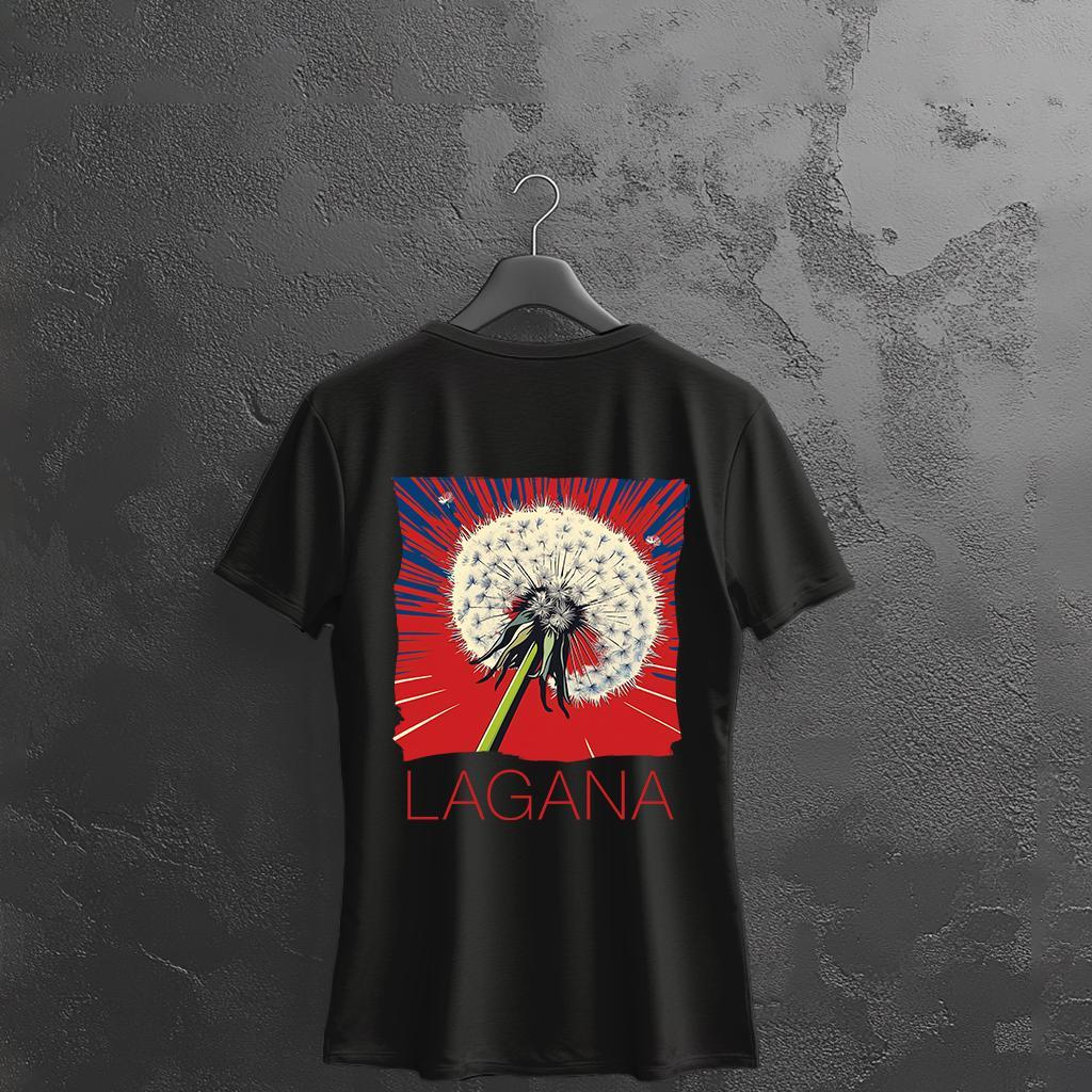 Camiseta Majica sa štampanim printom Cam 966B, Ženska, Crna