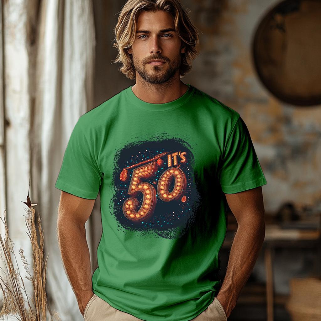 Camiseta Majica sa štampanim printom Cam 907, Muška, Zelena