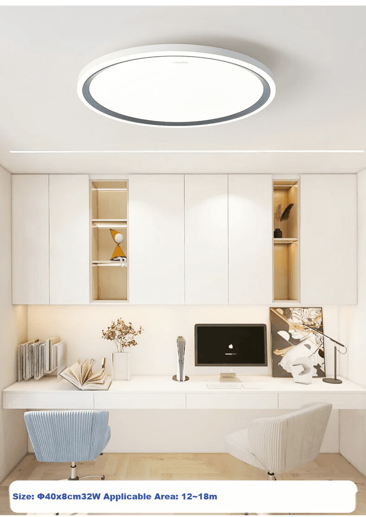 Sanxiongjiguang Plafonska lampa LED, 32 W, Bela