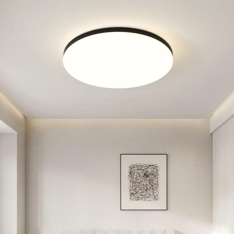 NVC Plafonska lampa LED, 36 W, Crna