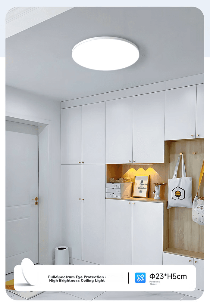 HP Zhenzhiguang Plafonska lampa LED, 12 W, Bela