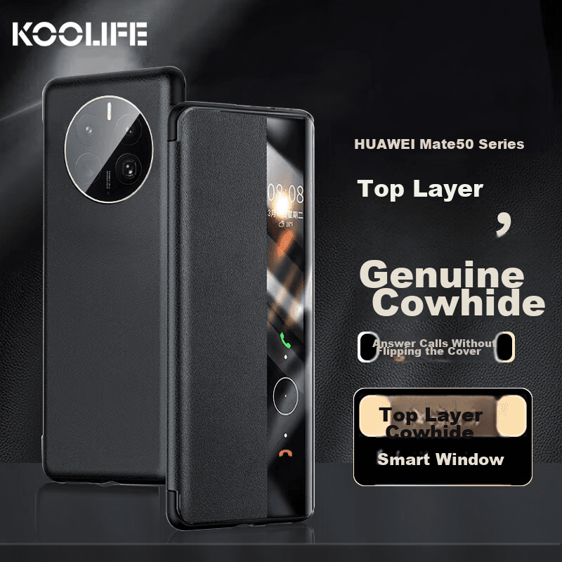 Koolife Maska za mobilni telefonHuawei Mate 50 Pro, Crna