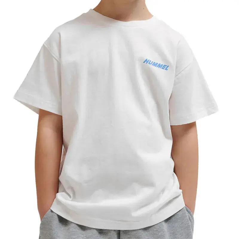 Hummel Majica za dečake Hmlcasper T-Shirt S/S, Bela