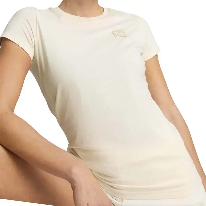 Puma Ženska majica Elevated, Krem