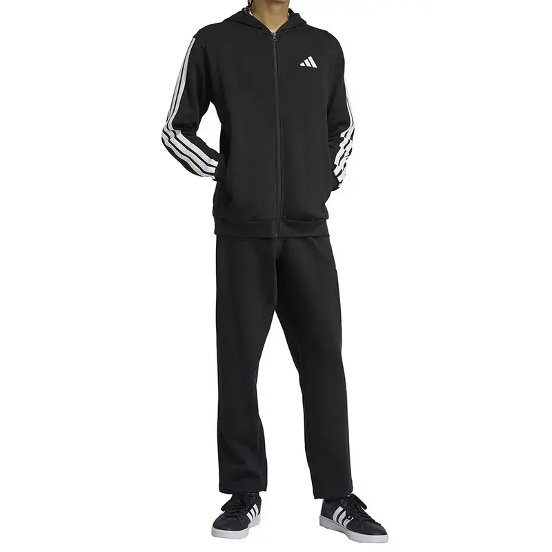 Adidas Muška trenerka M 3S Fl Hd Ts, Crna