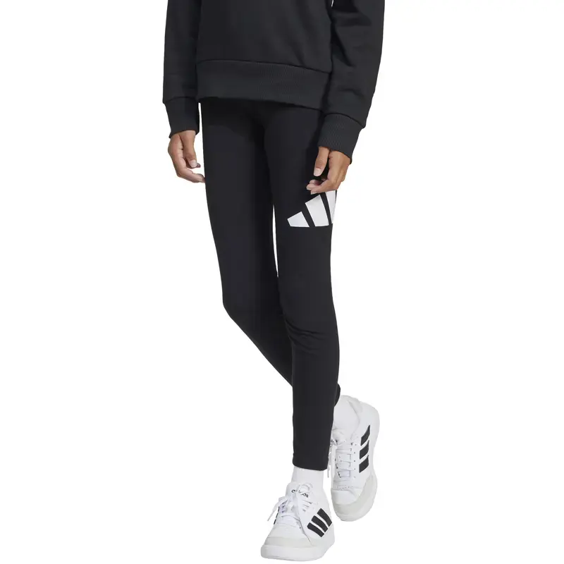 Adidas Helanke za devojčice Jg Bl Leg 230, Crne