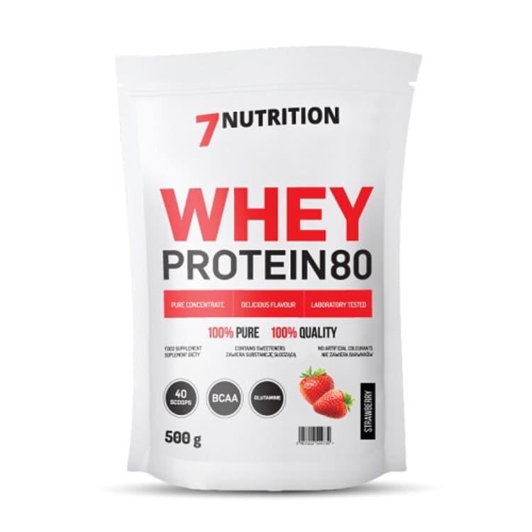 7 Nutrition Whey Protein 80 Jagoda, 500g