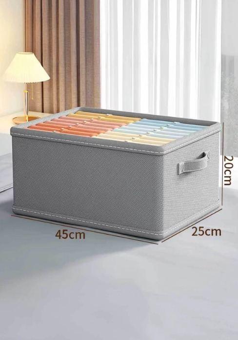 Aberto Design Korpa za odlaganje stvari YLC.D.K.K-027, 45x20x25cm, Siva