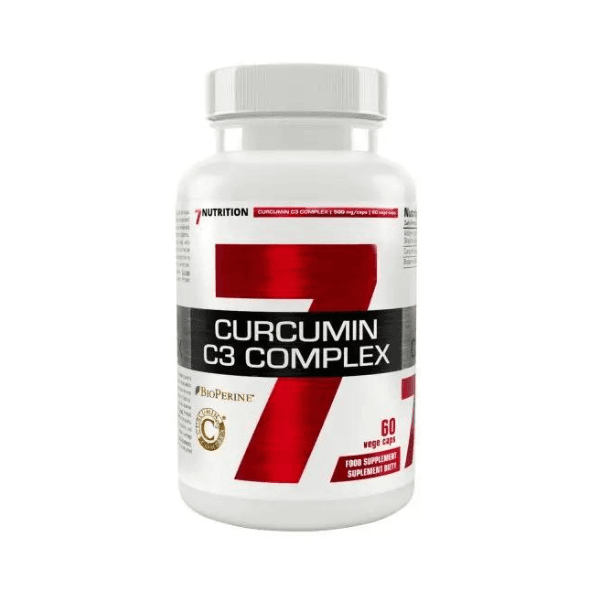 7 Nutrition Curcumin C3 Complex, 60 kapsula