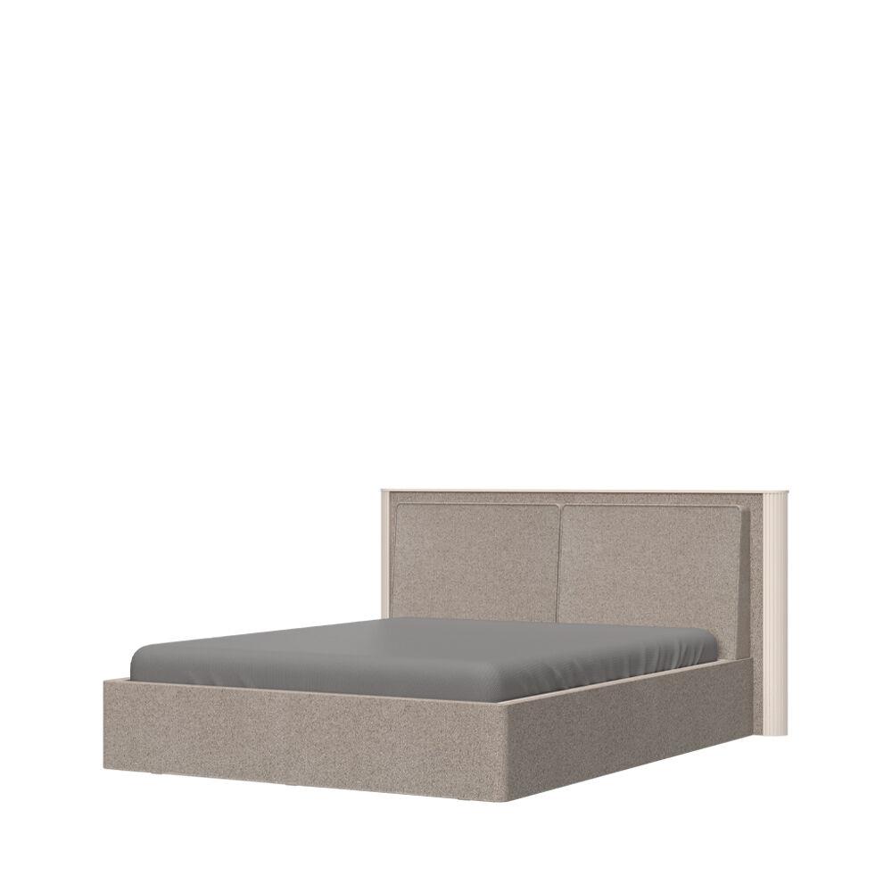 Jela Ram za krevet Rondo KR160-RO, 201x104x231cm, Pesak