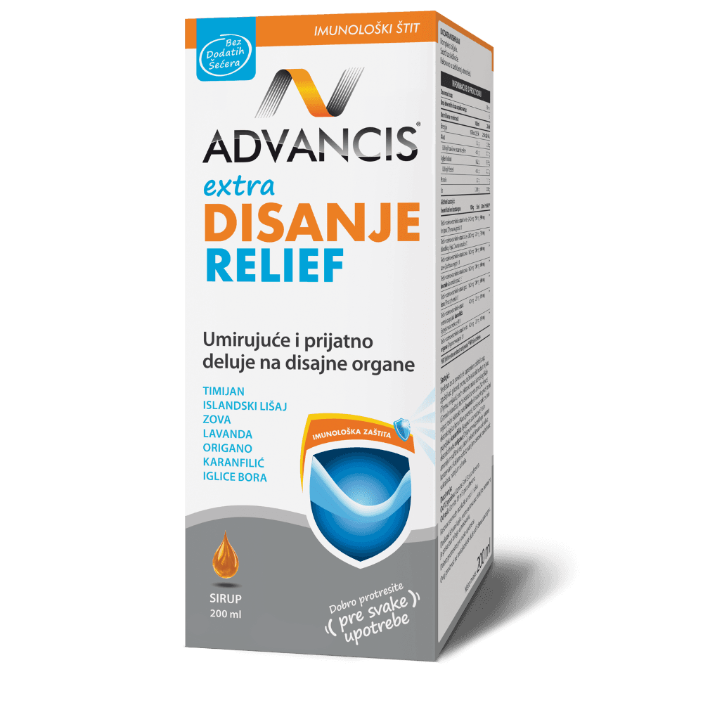Advancis Sirup za kašalj Extra Disanje Relief, 200ml