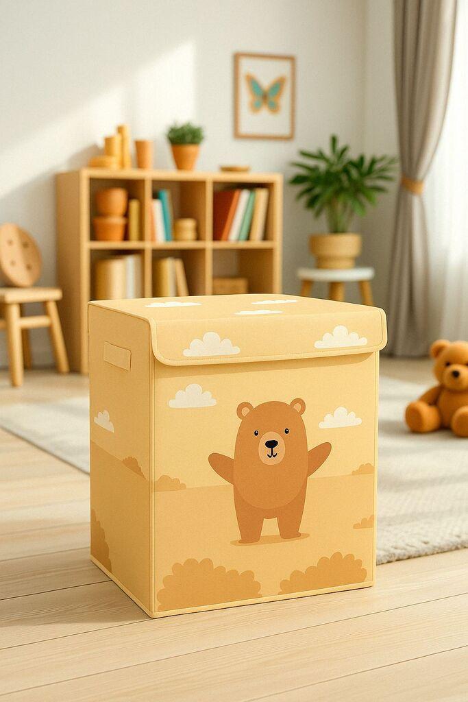 Aberto Design Korpa za odlaganje YLC.B.K.0015, 40x50x30cm, Smeđa