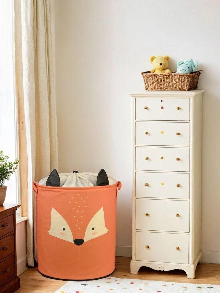 Aberto Design Korpa za odlaganje stvari YLC.S.B.012, 37x40x37cm, Narandžasta