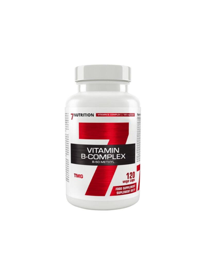 7 Nutrition Kompleks vitamina B B50 Methyl, 120 kapsula
