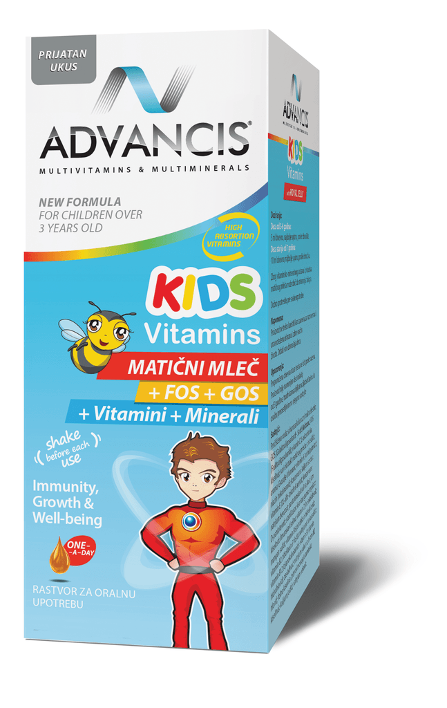 Advancis Multivitamini i multiminerali za decu Vitamins, 150ml
