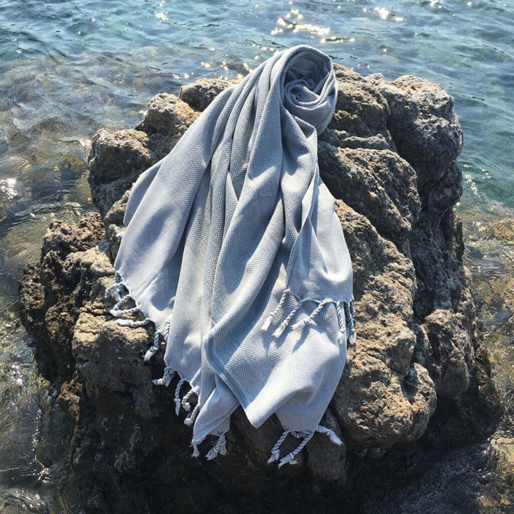 L'essentiel Maison Peškir za plažu Taslanmis, 90x175 cm,Sivi