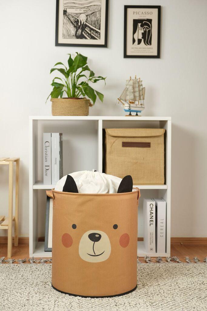 Aberto Design Korpa za odlaganje stvari YLC.S.B.002, 37x40x37cm, Braon