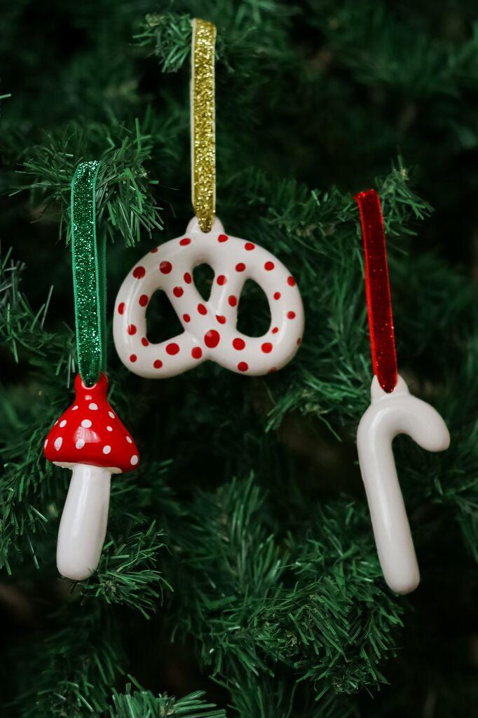 Aberto Design Set novogodišnjih ukrasaBSY528, 3 Komada, Šareni