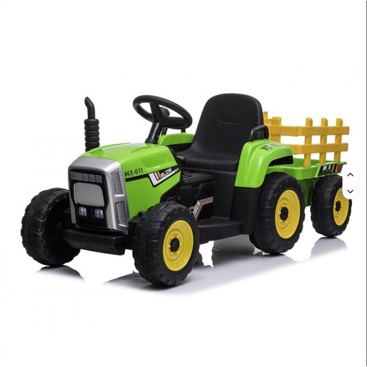 Dečiji električni traktor XMX611, Zeleni