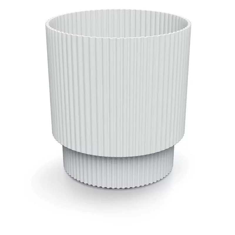 Prosperplast Saksija Milly Round N200, Bela