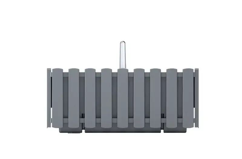 Prosperplast Saksija Boardee fence F400W, Siva