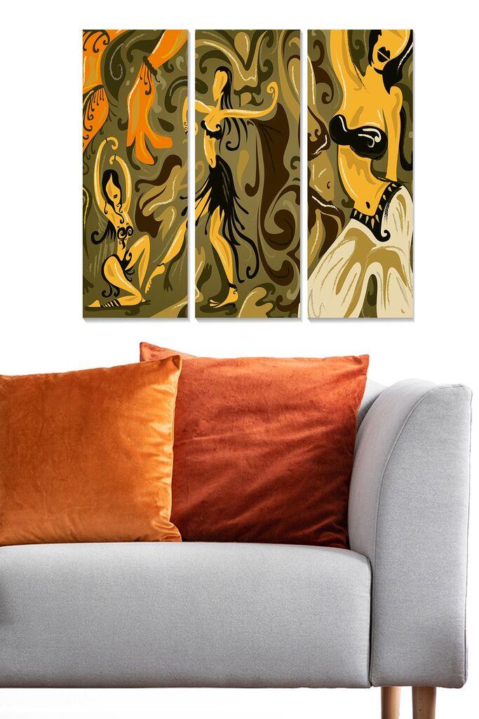 Wallity Set slika MDF149289026, 3 Dela